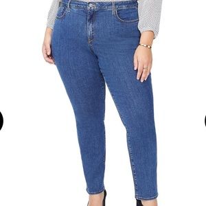 NYDJ Sheri Slim Blue Jeans 18WP